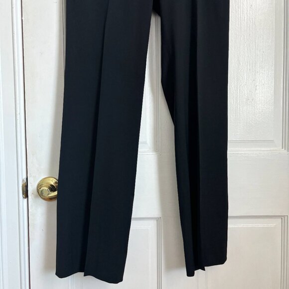 Jil Sander Pants Black Trousers Sz 38 Tailor Made 30" Inseam Wool Italy Designer - Picture 3 of 8